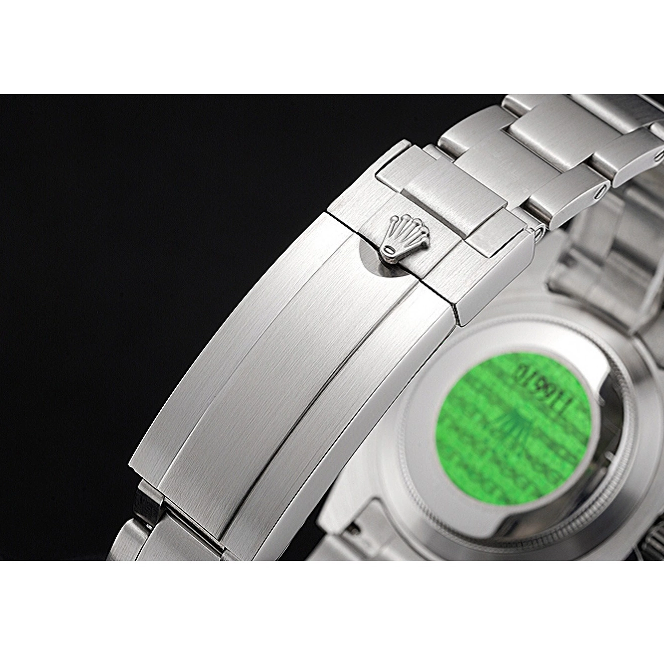 Best AAA Replica Sites Stainless Stainless Blue Steel Diamond Case Submariner Dial Steel Rolex Bracelet Markers 622638 0707